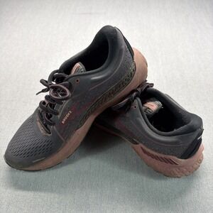 Brooks Adrenaline 21 Women's Size 9.5 B Running Shoes Gray Pink‎